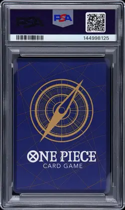 PSA 10 English 2026 One Piece OP14-EB04 119 Dracule Mihawk Manga Alt Art - Image 2