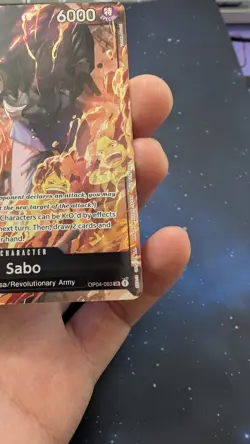 One Piece TCG English Sabo (Sealed Battle 2023 Vol. 1) OP04-083 Near Mint Foil - Image 5