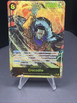 Crocodile - OP14-120 SEC (Alternate Art) One Piece The Azure Sea's Seven - Image 1