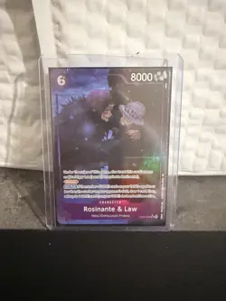 Rosinante & Law (Alternate Art) EB04-038 The Azure Sea's Seven Foil - Image 1