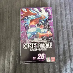 One Piece TCG: Purple/Black - Monkey D. Luffy Starter Deck [ST-26] Sealed - Image 2