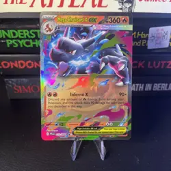 Pokemon Card Mega Charizard X EX 013/094 Me02 Phantasmal Flames Holo Nintendo - Image 1