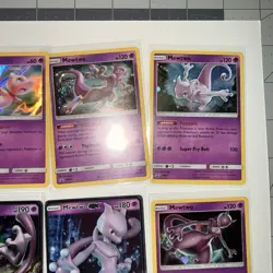 Lot Of Mew & Mewtwo Cards Ultra Rare Holo Foil Pokemon TCG - Image 3