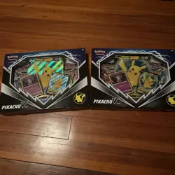 Pokemon Pikachu TCG v Box Trading Card Game Collection 820650851179 - Image 1