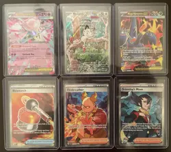 2025 Pokemon: Phantasmal Flames Rare 6-Card Lot (NM/Unplayed) - Image 1