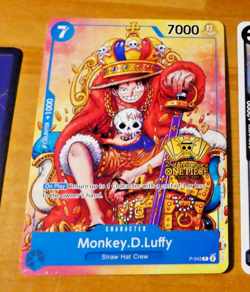 ONE PIECE ENGLISH CARD GAME PROMO CARTE CARTE P-043 EN JCC MINT - Image 1