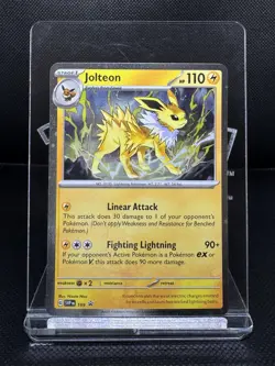 Jolteon #168 Holo SVP: Black Star Promo Prismatic Evolutions Pokemon Card - Image 1