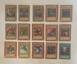Yugioh 2002 McDonald’s Mp1 Complete 15 Card Set - Image 1