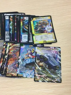 Duel Masters TCG 204 Cards Lot Bulk Japanese ALL Holo Foil Rare Mixed Set - Image 2