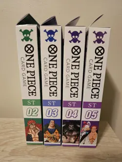 One Piece Card Game English Starter Decks Bundle St 2 to St 5. (all Sealed 4ST) - Image 3