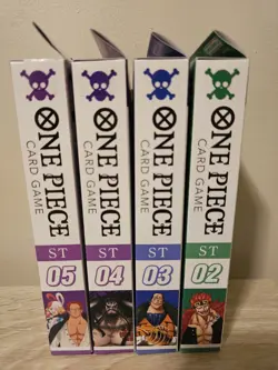 One Piece Card Game English Starter Decks Bundle St 2 to St 5. (all Sealed 4ST) - Image 4