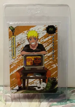 Naruto Uzumaki NRSA-PR-003 PSA Magazine Exclusive SEALED Promo Card - Image 1