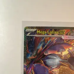 Pokemon Mega Latias EX Full Art Holo Special Illustration Rare Me01 181/132 Card - Image 2