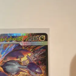 Pokemon Mega Latias EX Full Art Holo Special Illustration Rare Me01 181/132 Card - Image 3