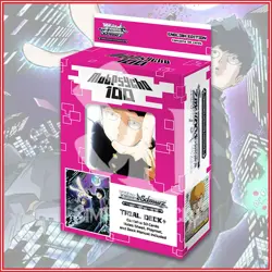 WEISS SCHWARZ: MOB PSYCO 100 Trial Deck+ 50 Cards FACTORY SEALED - Image 1