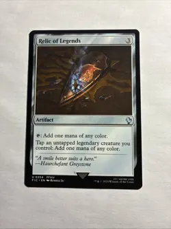Relic of Legends - Commander: FINAL FANTASY MTG Plus Bonus Card!!! - Image 1