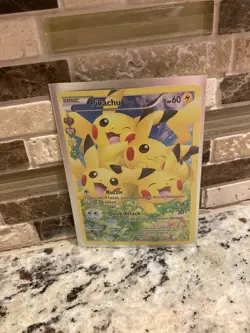 Pikachu Full Art RC29/RC32 Full Art Pokemon Card Radiant Collection - Image 1