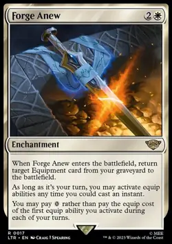 Forge Anew - The Lord of the Rings: Tales of Middle-earth | MTG Card - Image 3
