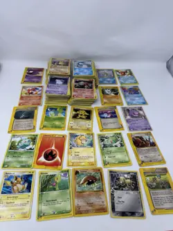 Vintage Pokemon Card Lot WOTC EX ERA Diamond And Pearl 350+ Card Lot! HP/Damaged - Image 1