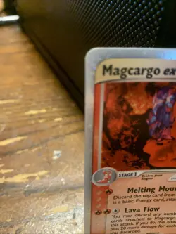 Pokemon TCG EX Dragon Magcargo EX Holo Rare Card 95/97 - Image 3