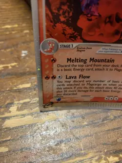 Pokemon TCG EX Dragon Magcargo EX Holo Rare Card 95/97 - Image 4