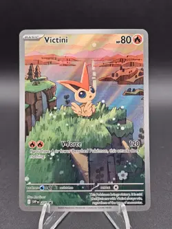 Pokemon TCG Victini Full Art Holo Black Star Promo Card 208 - Image 1