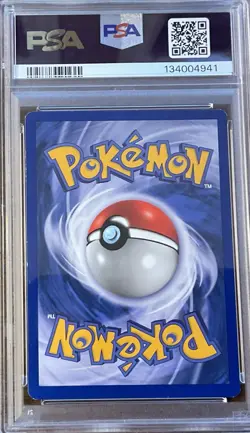 Pokemon Card 1999 Fossil 9/62 KABUTOPS Holo Unlimited PSA 6 EX-MT - Image 2
