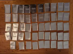Yu-gi-oh! 96kt Vintage Trading Card Game Sleeves Silver 49 count - Image 2