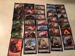 613 Magic The Gathering Cards Lot J - Image 3