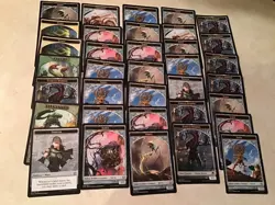 613 Magic The Gathering Cards Lot J - Image 4