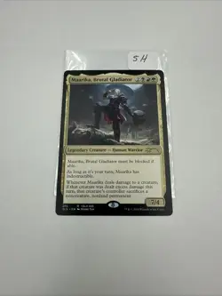 MTG Maarika, Brutal Gladiator - SLX Cards Moderately Played English - Image 1