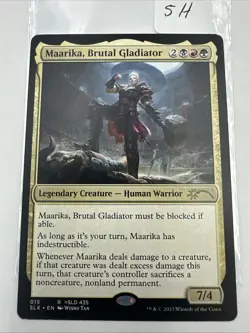 MTG Maarika, Brutal Gladiator - SLX Cards Moderately Played English - Image 2