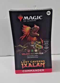 Magic the Gathering The Lost Caverns of Ixalan Commander Deck - Veloci-Ramp-Tor 195166230245 - Image 1