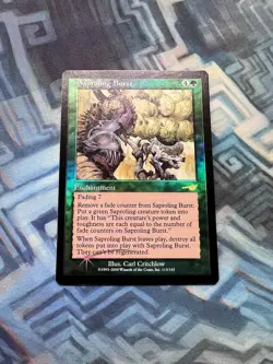 MTG Foil Saproling Burst EX/LP+ Nemesis - Image 1