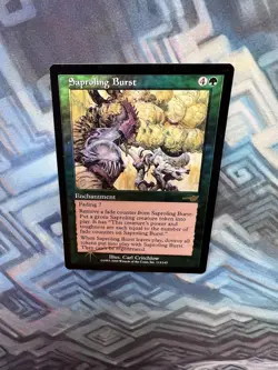 MTG Foil Saproling Burst EX/LP+ Nemesis - Image 3