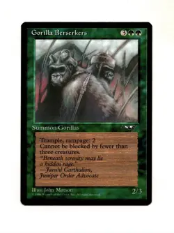 MTG Gorilla Berserkers NM- Alliances Magic the Gathering ~ Free Shipping ~ - Image 1