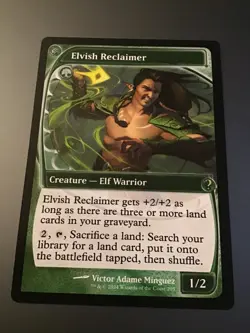 MTG Mystery Booster Reprints Elvish Reclaimer - Image 1