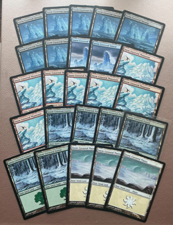 25 X Snow covered lands MTG Magic the gathering - Image 1