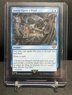 Borne Upon a Wind - Magic MTG 2023 Lord of the Rings NM - Image 1