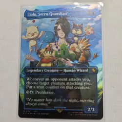 Lulu, Stern Guardian MTG (Borderless) (Chocobo Track Foil) FINAL FANTASY 0467 - Image 2