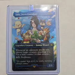 Lulu, Stern Guardian MTG (Borderless) (Chocobo Track Foil) FINAL FANTASY 0467 - Image 3