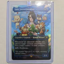 Lulu, Stern Guardian MTG (Borderless) (Chocobo Track Foil) FINAL FANTASY 0467 - Image 4