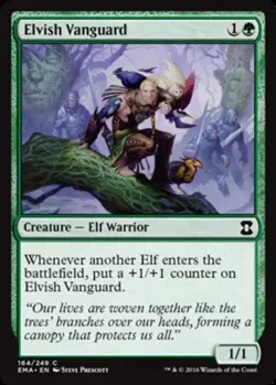 1 x Elvish Vanguard - Foil - Eternal Masters - NM-Mint - MTG - Image 1