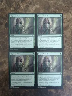 (4) Hapatra's Mark *PLAYSET* NM Amonkhet Magic the Gathering MTG - Image 1