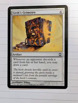 Geth's Grimoire Darksteel Regular NM 123/165 - Image 1