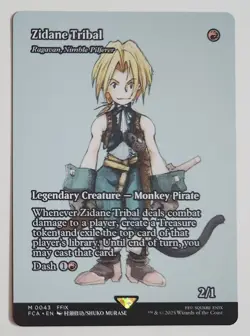 Zidane Tribal - Ragavan, Nimble Pilferer (Showcase) Final Fantasy MTG NM - Image 1