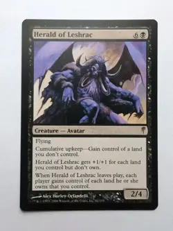 MTG Herald of Leshrac (CSP) Coldsnap Regular Rare 62/155 - Image 1