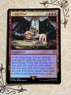 Triple Triad Final Fantasy Foil - Image 1