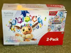 NEW SEALED Pokemon Scarlet & Violet Prismatic Evolutions, 2-pack - Image 1