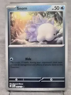 Snom 042/132 Common Reverse Holo - Pokemon TCG Mega Evolution - NM - Image 1